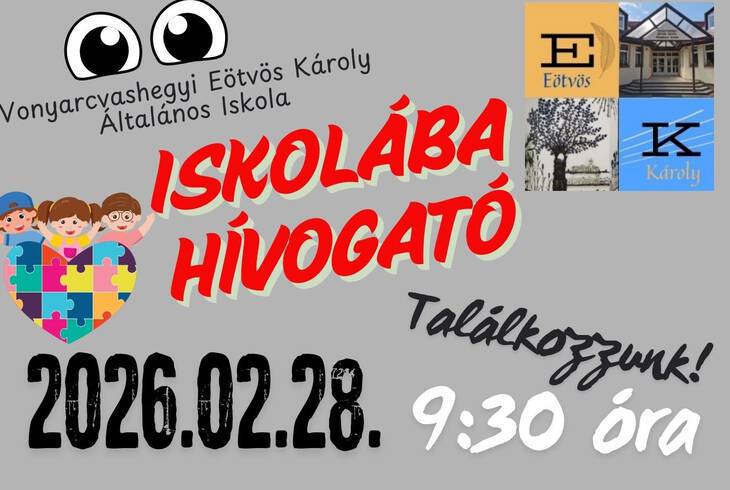 T�j�koztat� leend� els� oszt�lyosok �s sz�leik r�sz�re